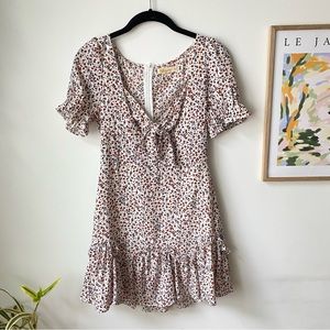 Verge girl floral print sundress